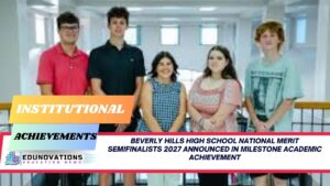 Beverly Hills High School National Merit semifinalists 2027