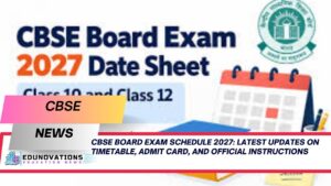 CBSE Board Exam Schedule 2027
