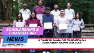 IIM Bangalore Foundation Day Scholarship Awards 2026
