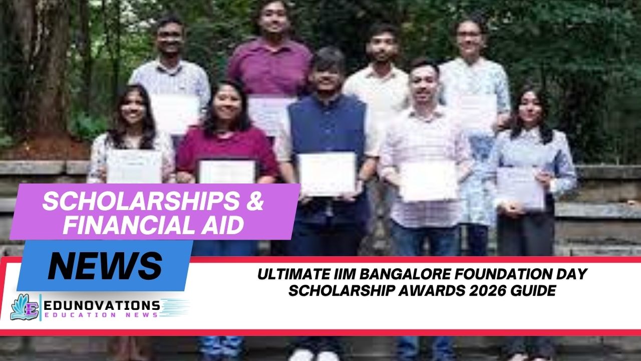 IIM Bangalore Foundation Day Scholarship Awards 2026