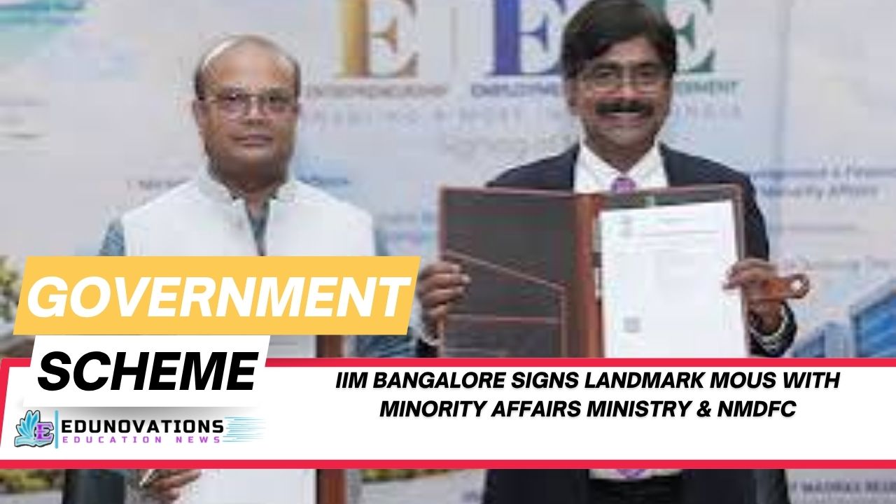 IIM Bangalore Signs Landmark MoUs