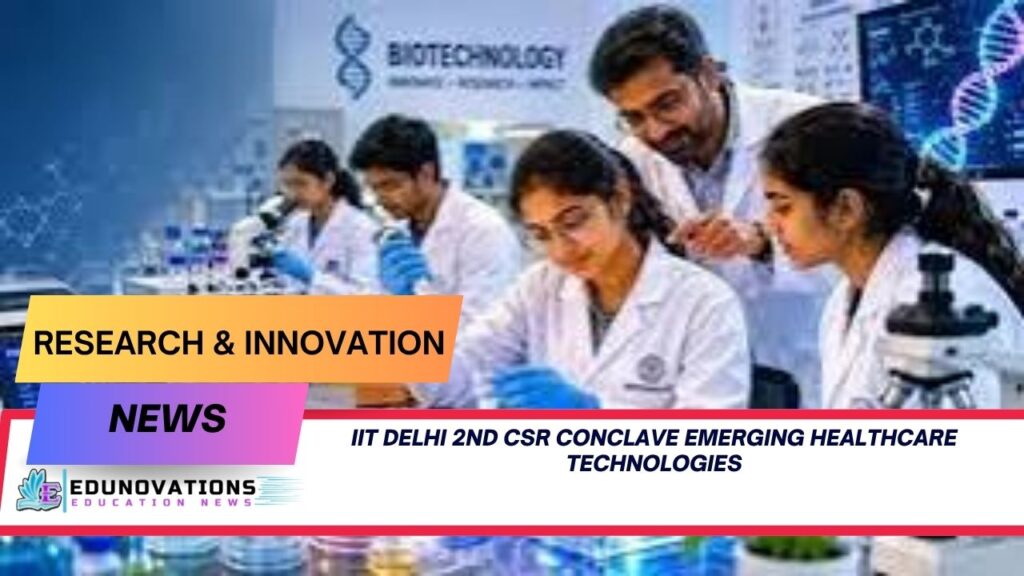 IIT Madras Launches UDYOG Biotech Finishing School