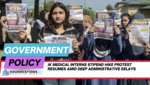 JK Medical Interns Stipend Hike Protest