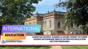 Leweston School sudden closure Dorset October
