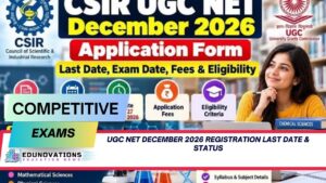 UGC NET December 2026 Registration Last Date & Status