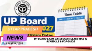 UP Board Exam Dates 2027