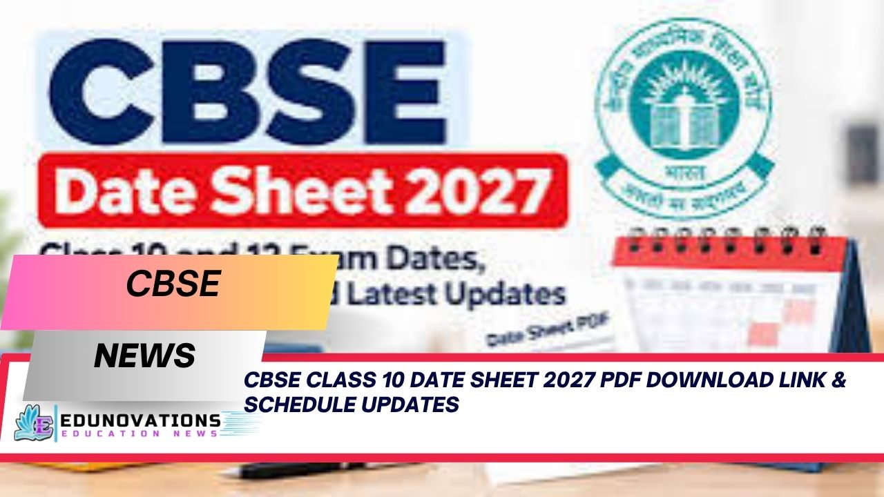 cbse class 10 date sheet 2027 pdf download link