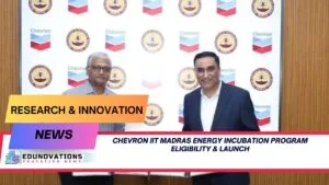 chevron iit madras energy incubation program eligibility