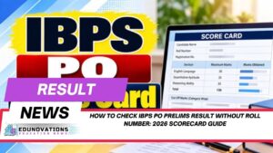 how to check ibps po prelims result without roll number
