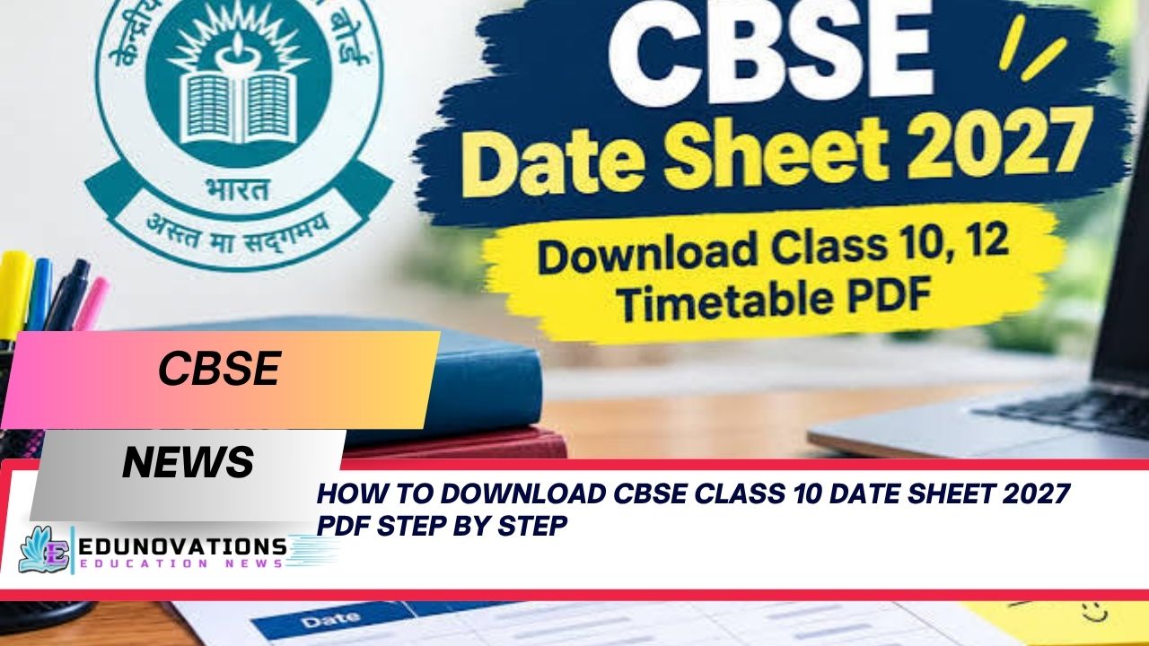 how to download cbse class 10 date sheet 2027 pdf step by step
