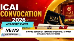 how to get icai CA membership certificate after convocation