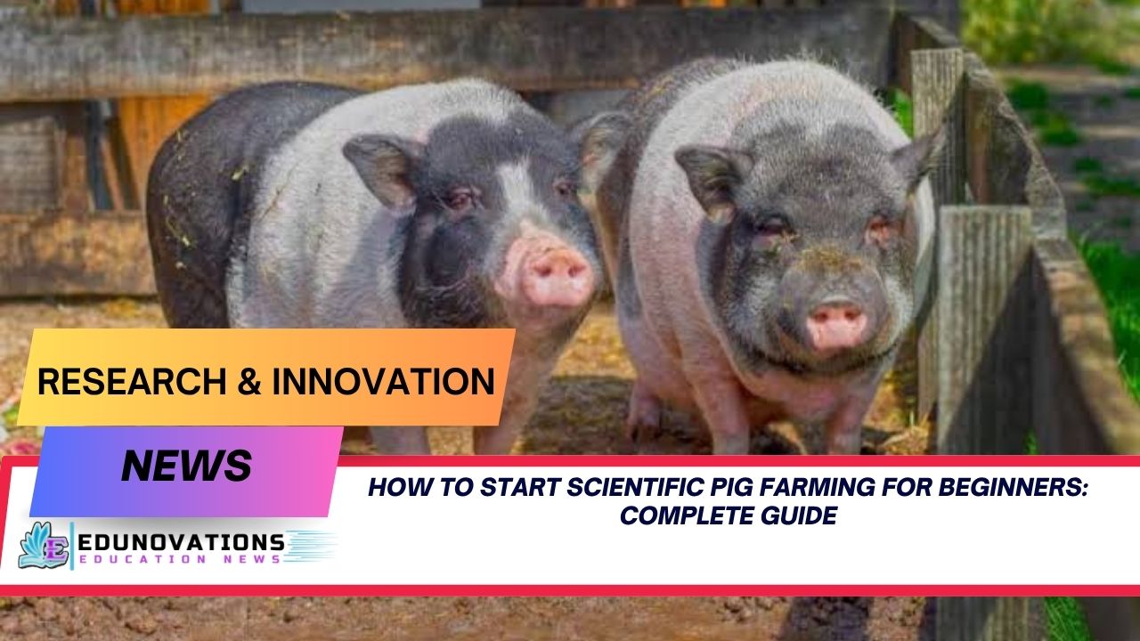 how to start scientific pig farming for beginners