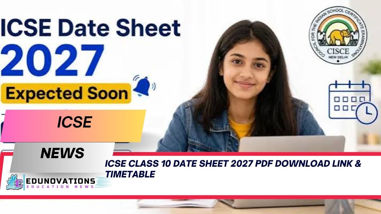 CBSE Class 10 Date Sheet 2027 PDF Download Link & Updates - Education ...