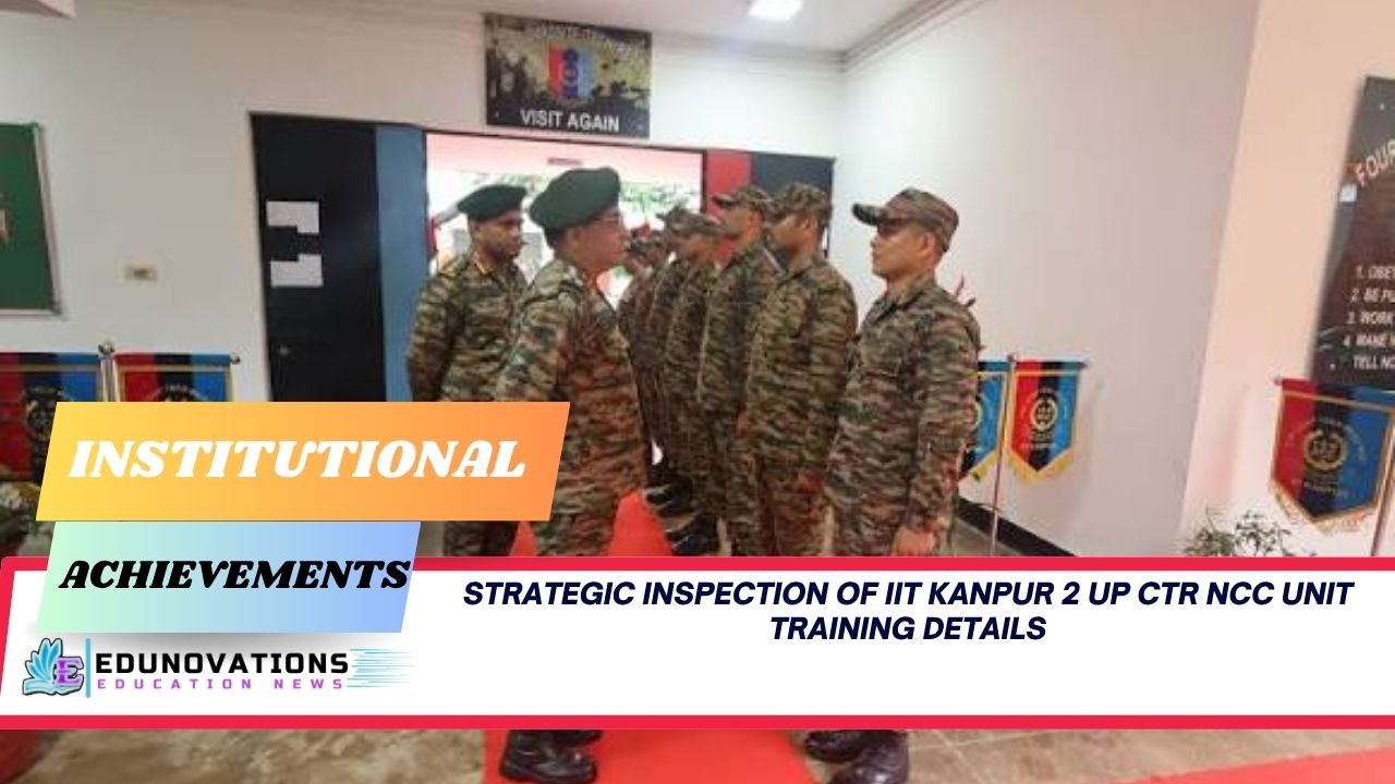 iit kanpur 2 up ctr ncc unit training details