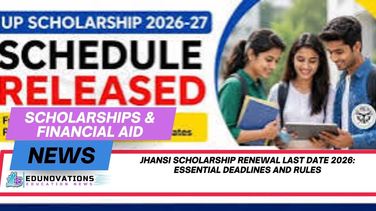 jhansi scholarship renewal last date 2026