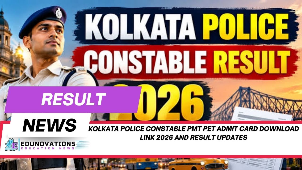 kolkata police constable pmt pet admit card download link 2026