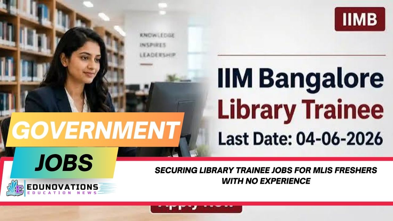 library trainee jobs for mlis freshers with no experience