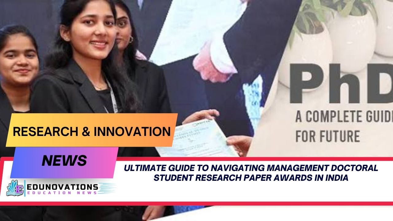 management doctoral student research paper awards in india