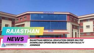 rajasthan medical education order 964 pdf download