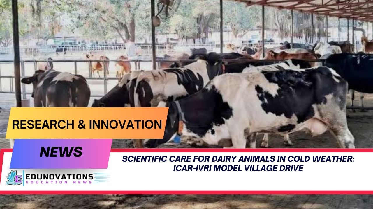 scientific care for dairy animals in cold weather