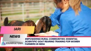 scientific goat rearing training for women farmers in india