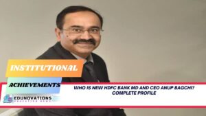 who is new hdfc bank md and ceo anup bagchi