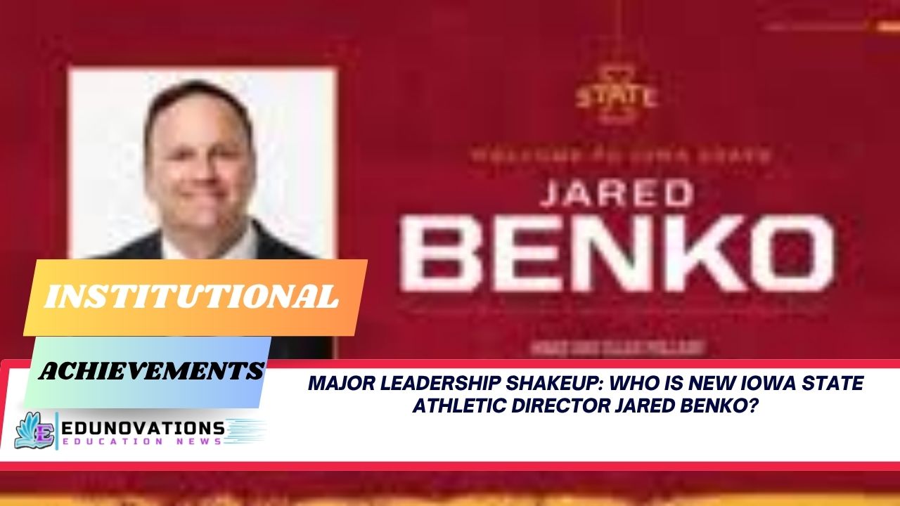 who is new iowa state athletic director jared benko